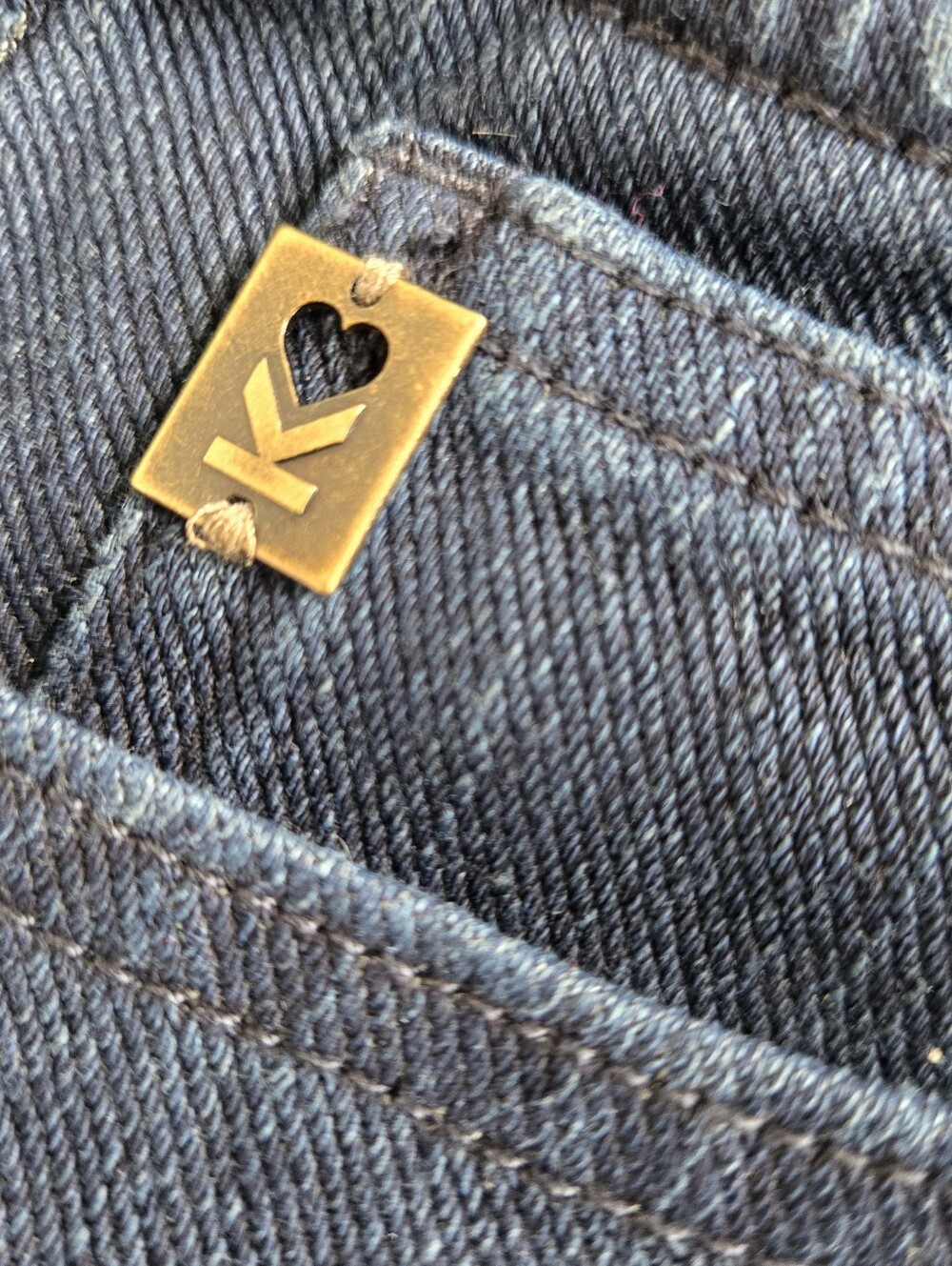 BELLE By Kim Gravel Size 6T Women Stretch, Elastic Waist Dark Wash Jeans NWT - Picture 12 of 12
